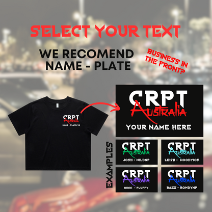 Corrupt OG Custom Crop Top