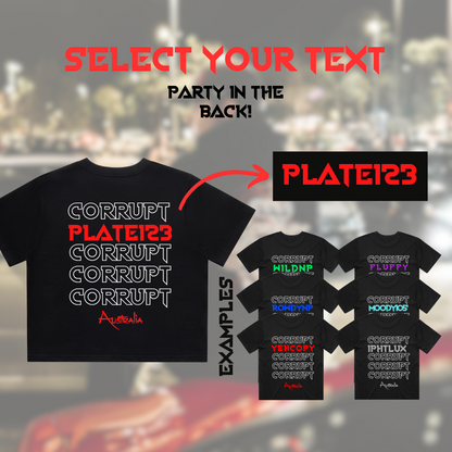 Corrupt OG Custom Crop Top